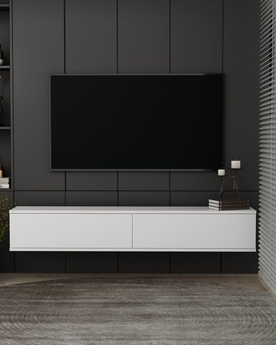 Hanah Home Aris Soporte para TV Blanco Hanah Home Aris Soporte para TV Blanco